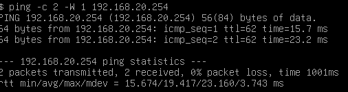 Chemin complet du DHCP depuis VM22