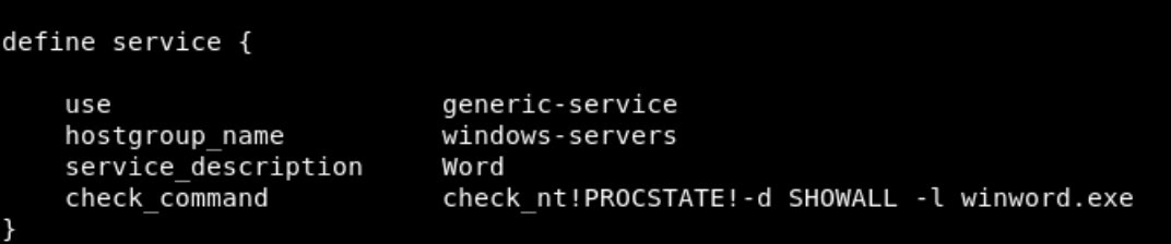 Definition d un service de surveillance de processus Windows