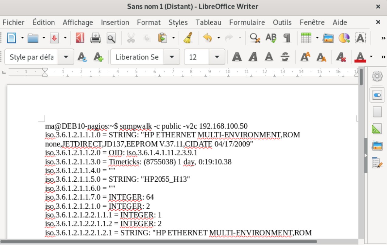 Extraction des OID de l imprimante