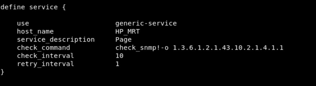 Configuration du service de comptage des pages