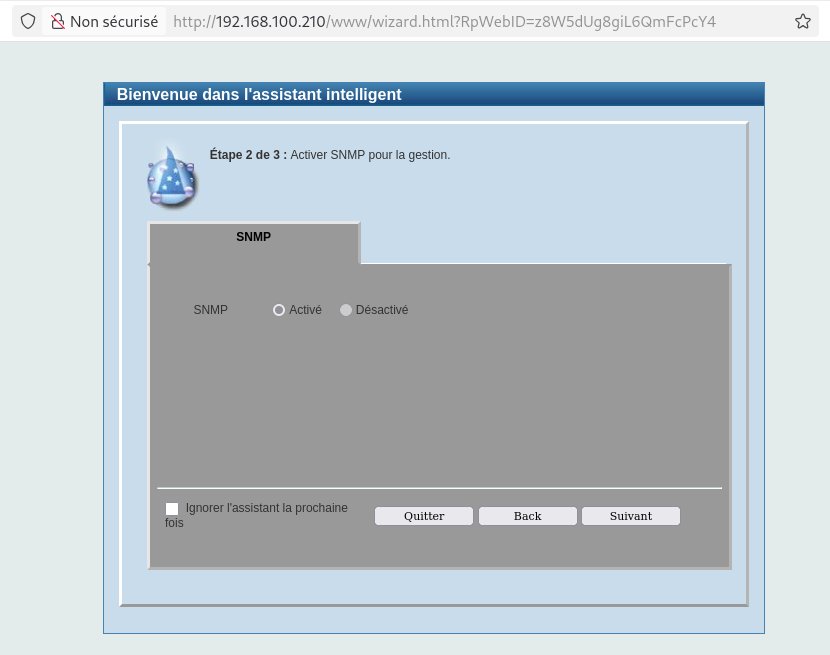 Activation de SNMP sur un switch D-Link